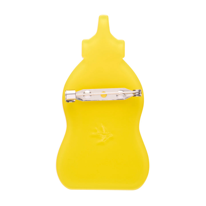 Mustard Moments Brooch by Erstwilder
