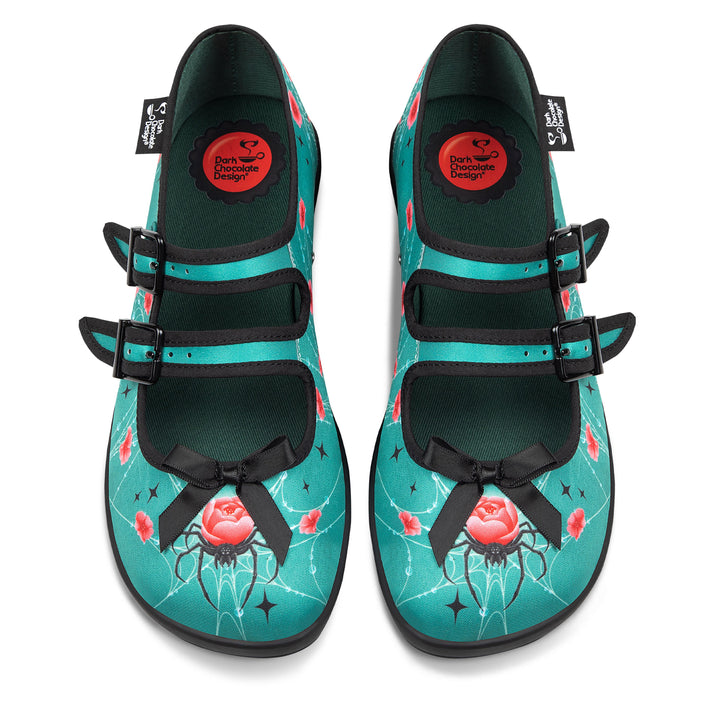 Chocolaticas® Bloomfang Women's Mary Jane Flat