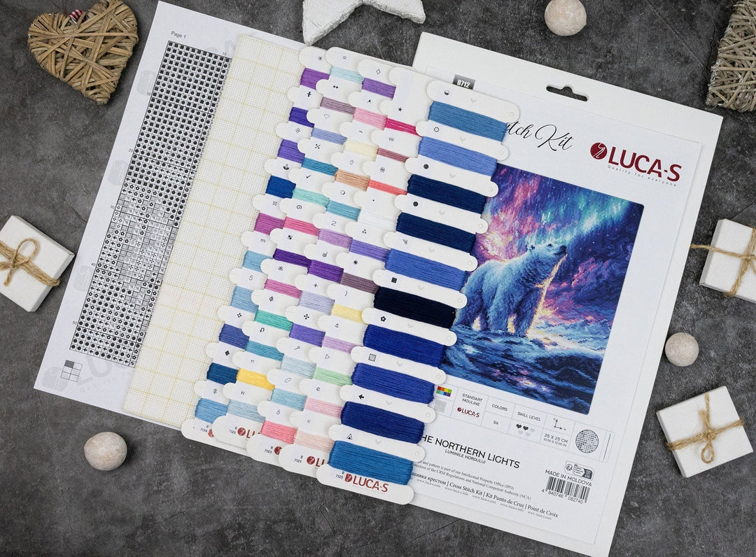 The Northern Lights B712L Counted Cross-Stitch Kit