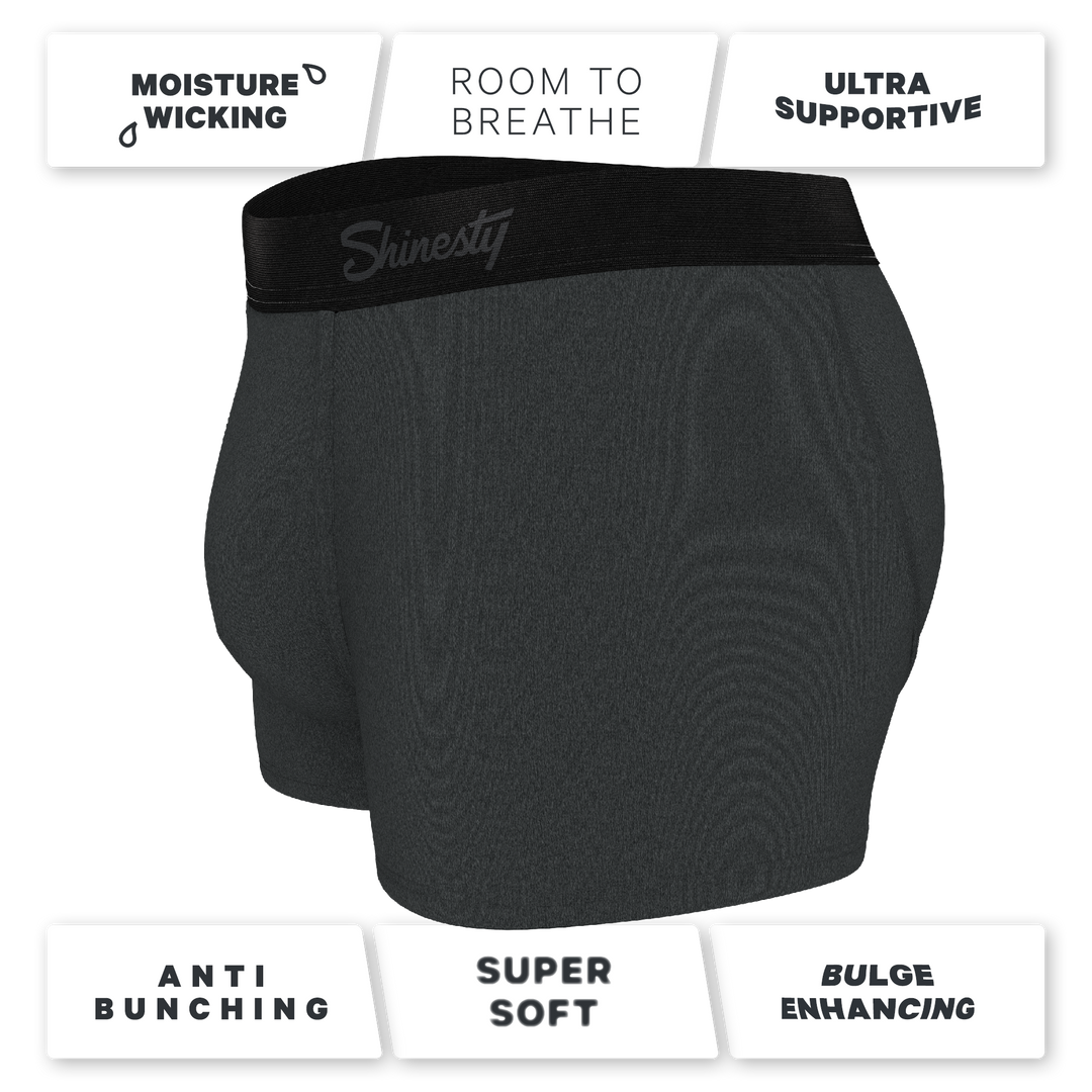 The Basalt | Heather Charcoal Ball Hammock® Pouch Trunks Underwear