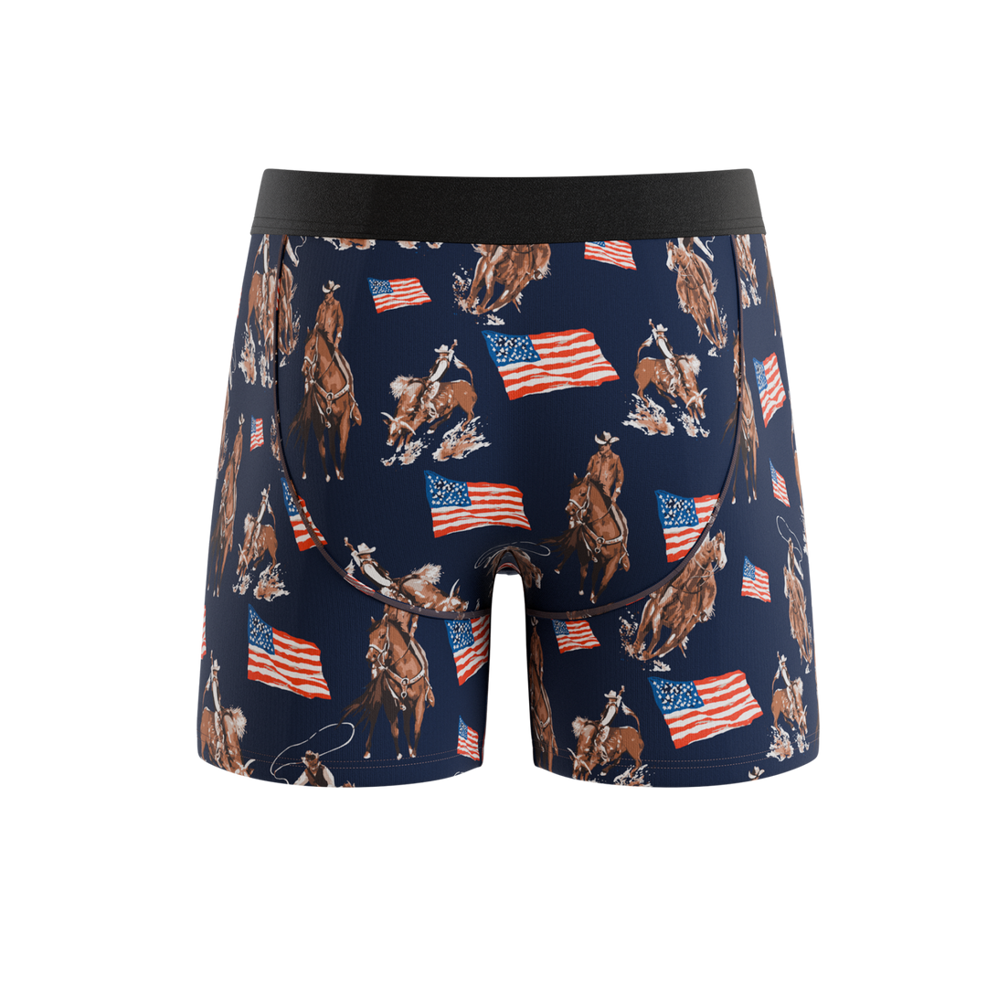 The Bootstraps & Chaps | Americana Cowboy Ball Hammock® Pouch Underwear