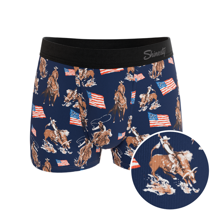 The Bootstraps & Chaps | Americana Cowboy Ball Hammock® Pouch Trunks Underwear