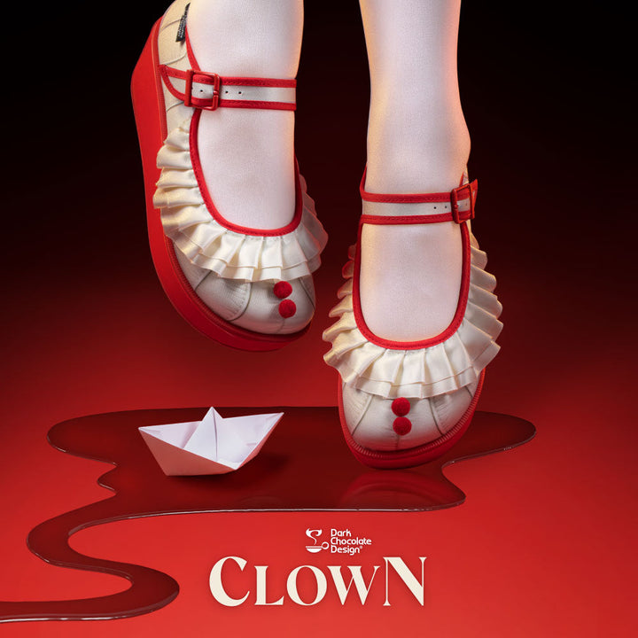 Chocolaticas® Clown Women's Mary Jane Platform