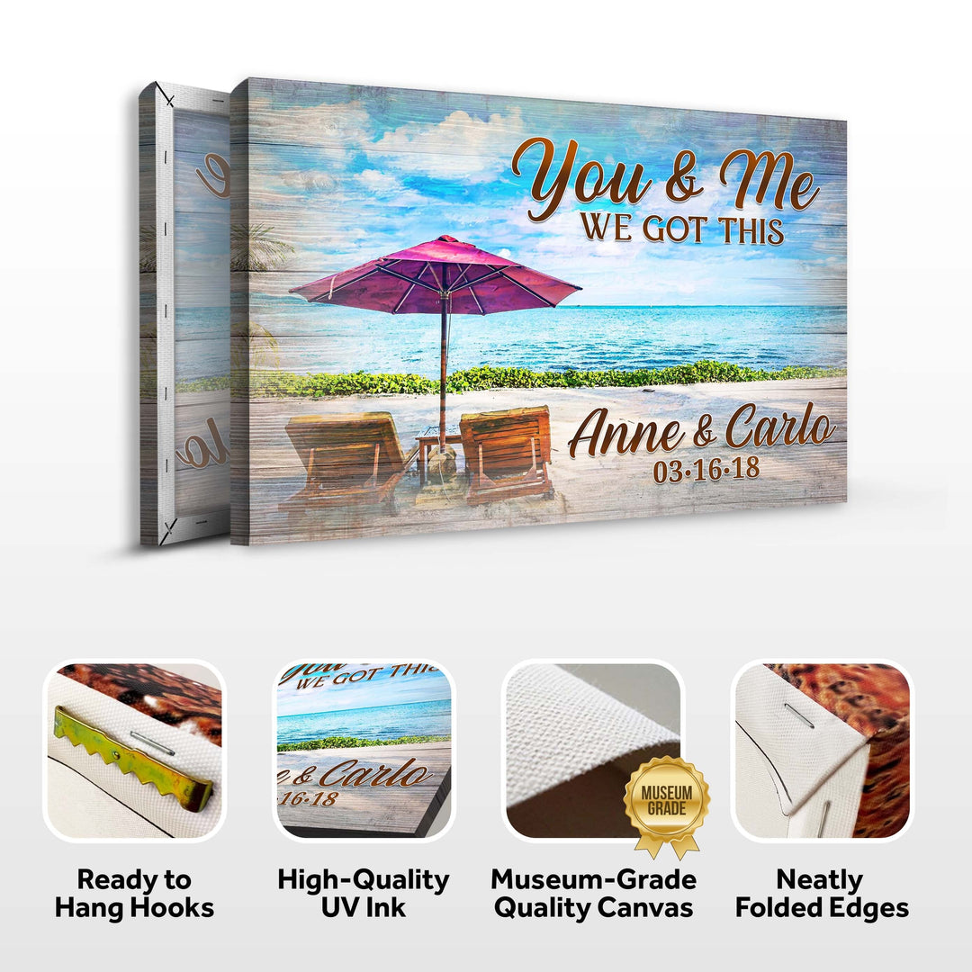 We Got This Couple Beach Sign