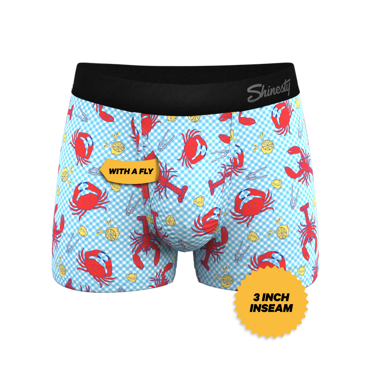The Cajun Cookout | Summer Crabs Ball Hammock® Pouch Trunks Underwear