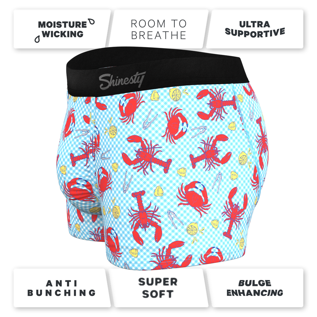 The Cajun Cookout | Summer Crabs Ball Hammock® Pouch Trunks Underwear