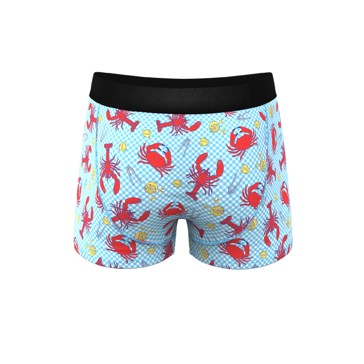 The Cajun Cookout | Summer Crabs Ball Hammock® Pouch Trunks Underwear