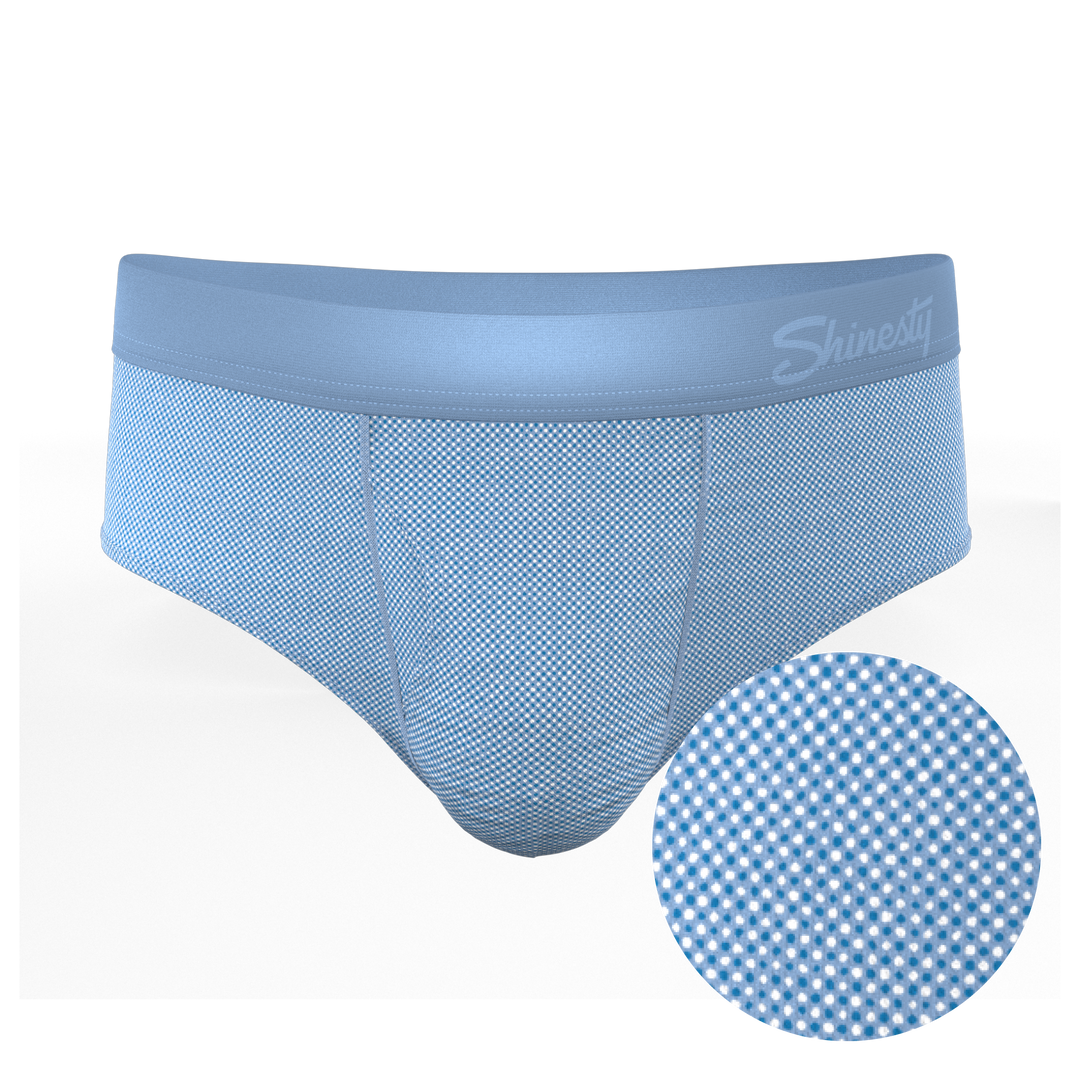 The Chambray All Day | Blue Chambray Ball Hammock® Pouch Underwear Briefs