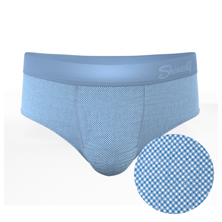 The Chambray All Day | Blue Chambray Ball Hammock® Pouch Underwear Briefs