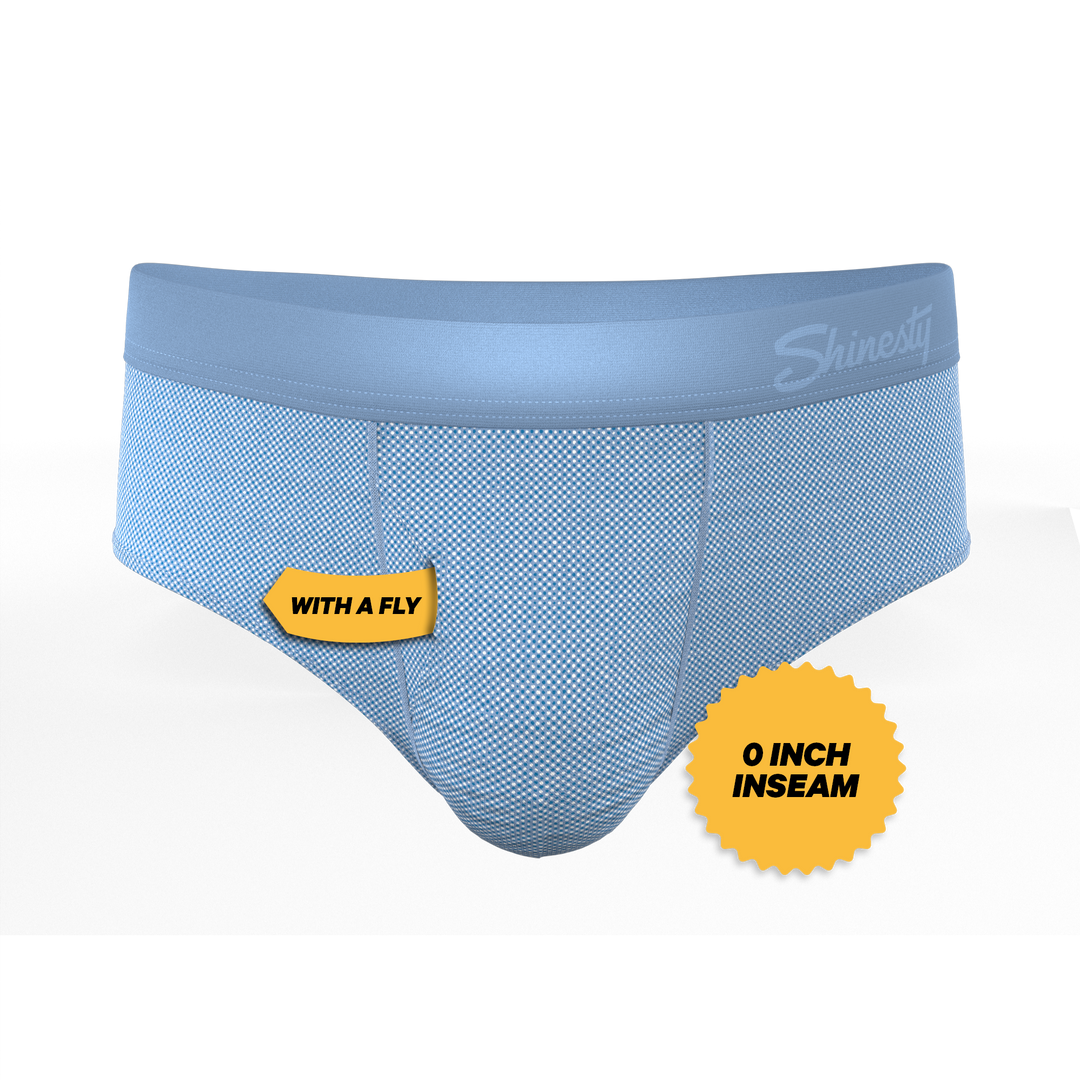 The Chambray All Day | Blue Chambray Ball Hammock® Pouch Underwear Briefs