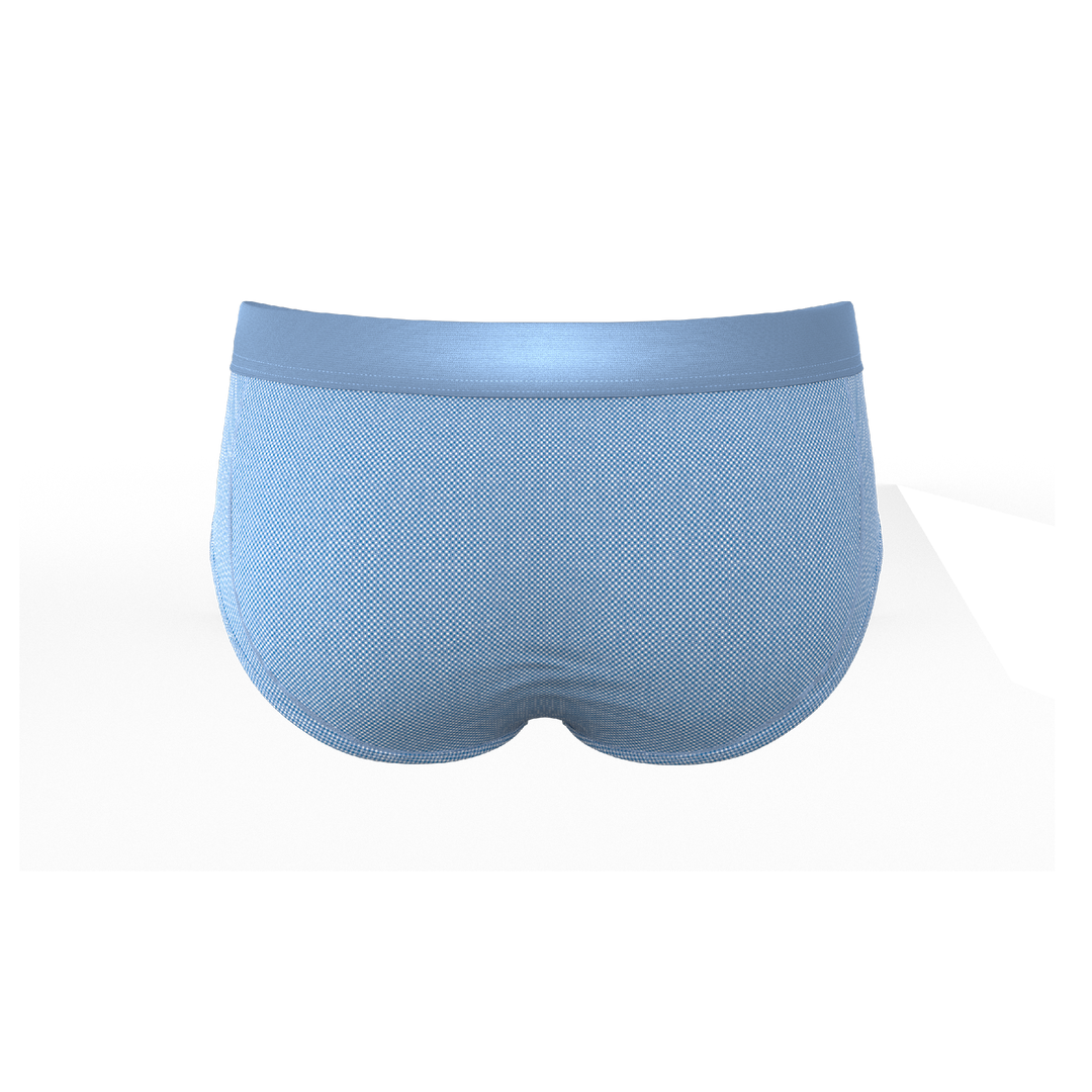 The Chambray All Day | Blue Chambray Ball Hammock® Pouch Underwear Briefs
