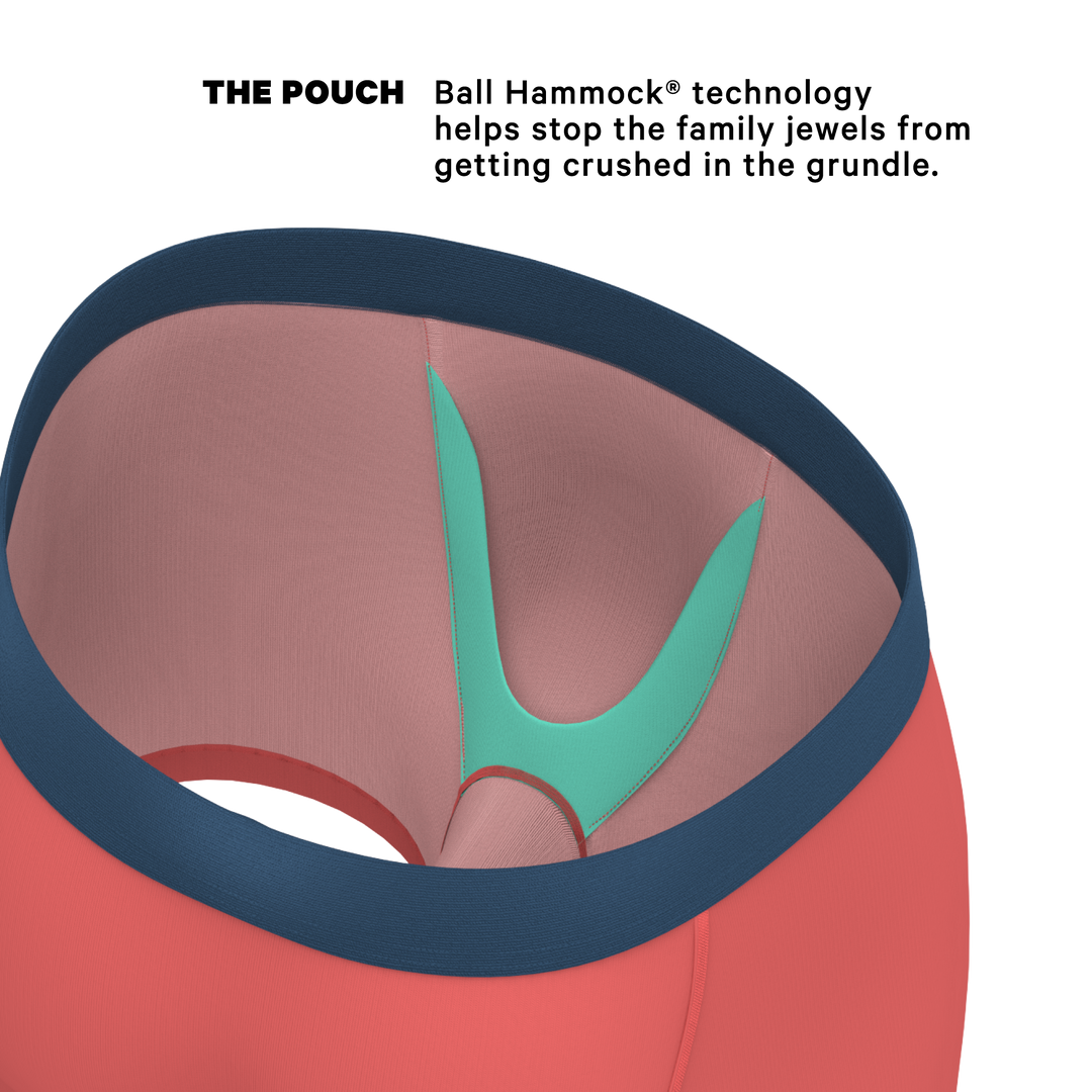 The Cherry Tomato | Coral Red Ball Hammock® Pouch Underwear