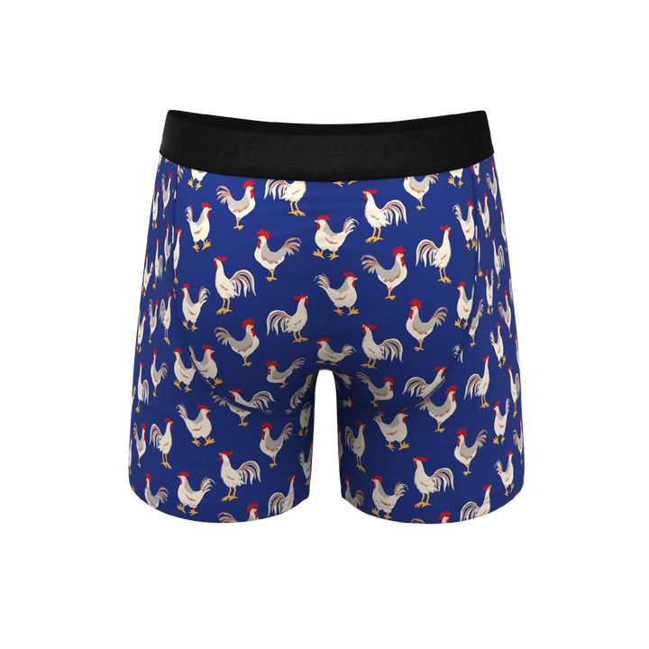 The Chicken Came First | Rooster Ball Hammock® Pouch Underwear With Fly