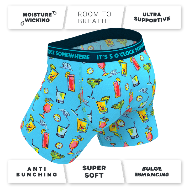 The Cocktail Hour | Shinesty x Margaritaville® Ball Hammock® Pouch Underwear