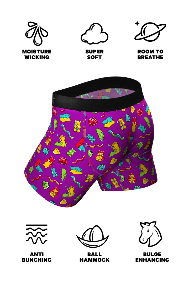 The Naughty Bears | Gummy Bear Ball Hammock® Pouch Underwear