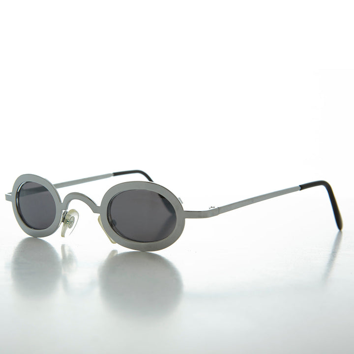 Micro Vintage Sunglasses with Tinted Lenses - Desert