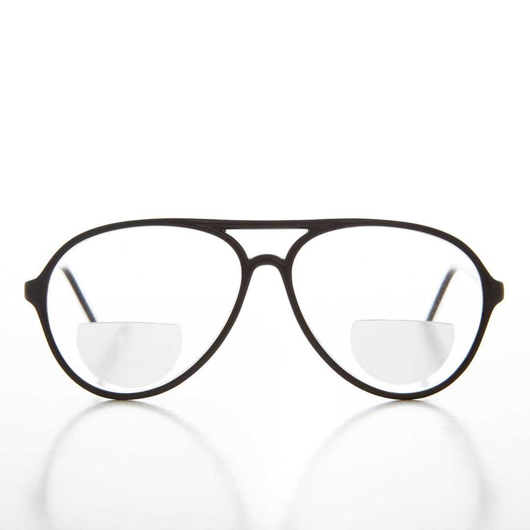 Simple Bifocal Aviator Reading Glasses - Duece