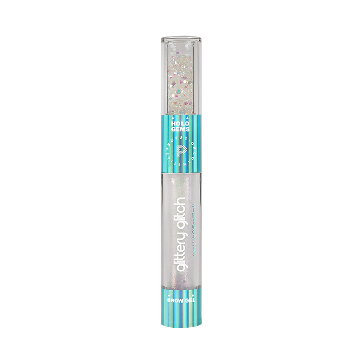 Metachrome | Glitter Glitch Holo Brow Gel & Gems