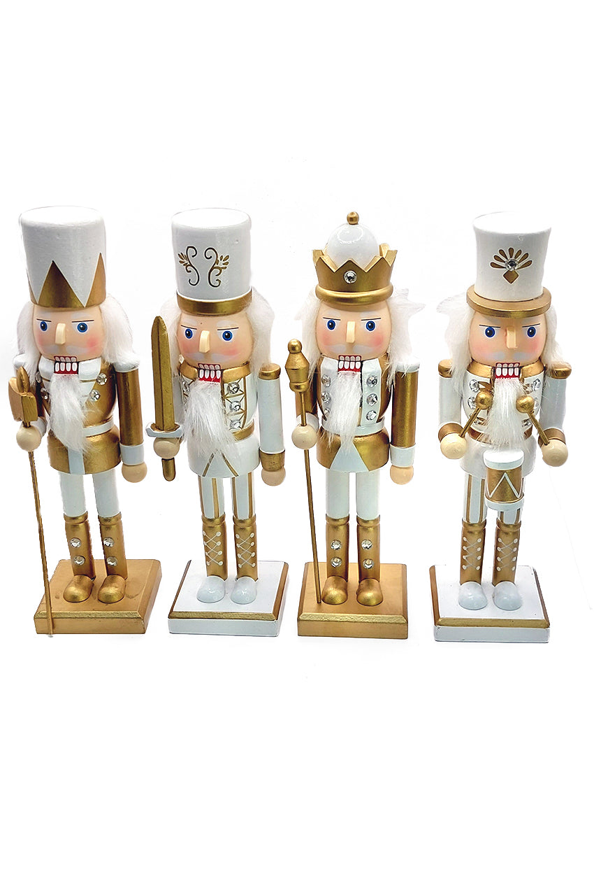 Wooden Golden Soldier Nutcracker Wizardi F07M6-14B