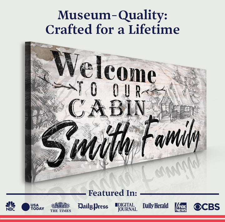 Our Cabin Sign