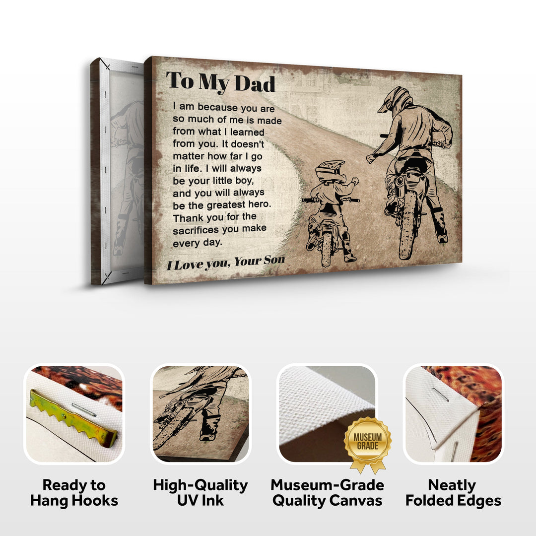 You Will Always Be The Greatest Hero Happy Father's Day Sign