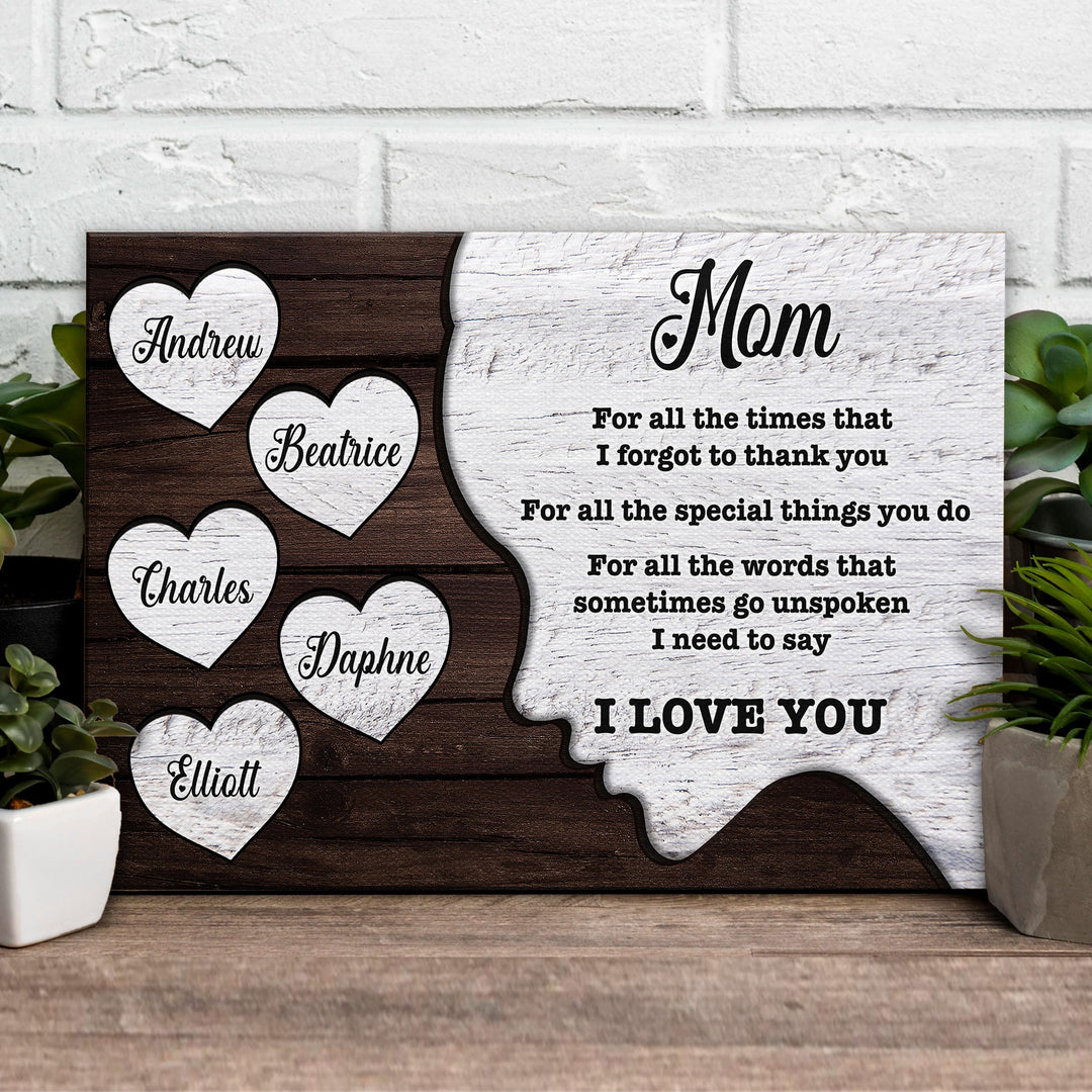 Mother's Day Sign I Need to Say I Love You