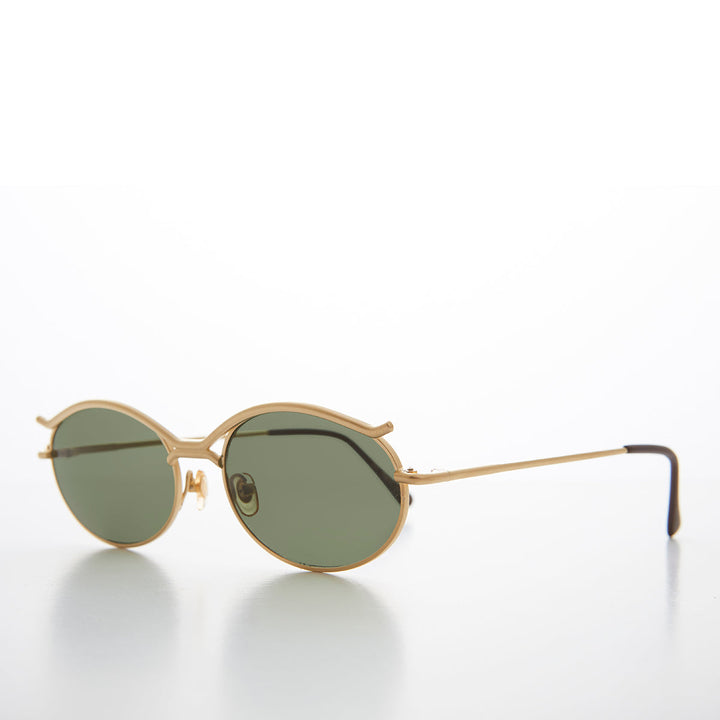 Rare  Oval Vintage 90s Optical Frame Sunglass - Fate