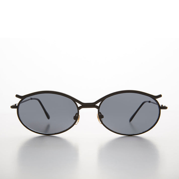 Rare  Oval Vintage 90s Optical Frame Sunglass - Fate