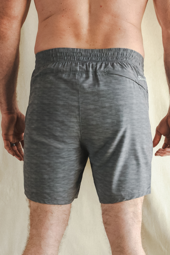 The Finish Line | Grey and Red Ball Hammock® 7 Inch Athletic Shorts