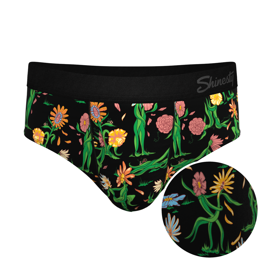 The Garden of Breedin | Flower Print Ball Hammock® Pouch Underwear Briefs