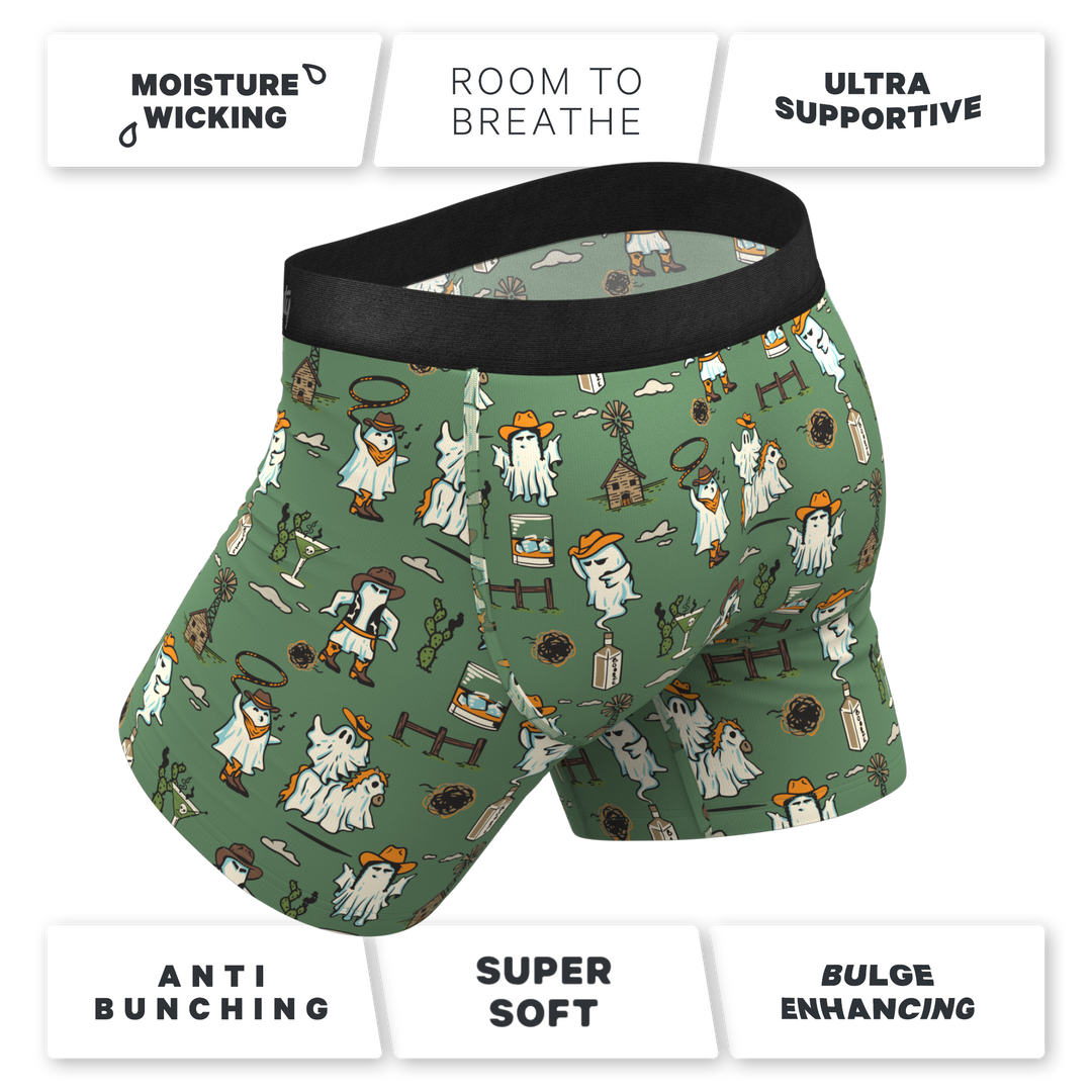 The Ghost Town | Western Ghost Ball Hammock® Pouch Underwear