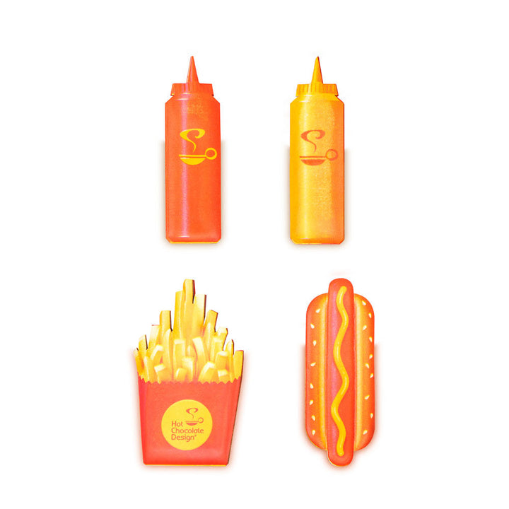 Chocolaticas® Hot Dog Women's Mary Jane Flat