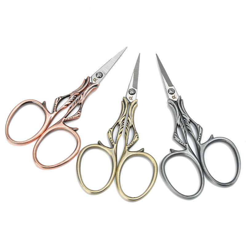 Craft Scissors for Felting & Embroidery Wizardi F07-M13-5-silver