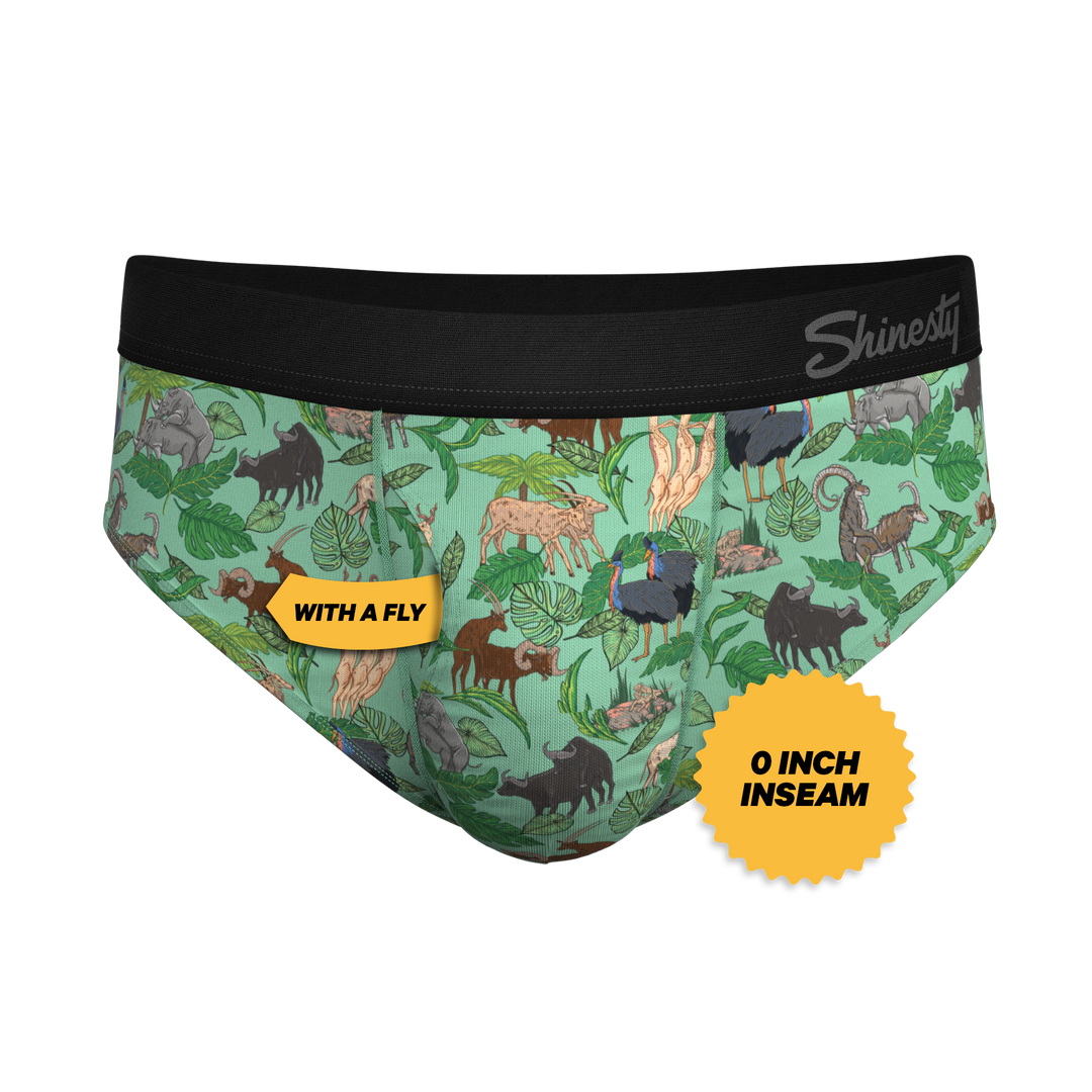 The Hornography | Tropical Animals Ball Hammock® Pouch Underwear Briefs