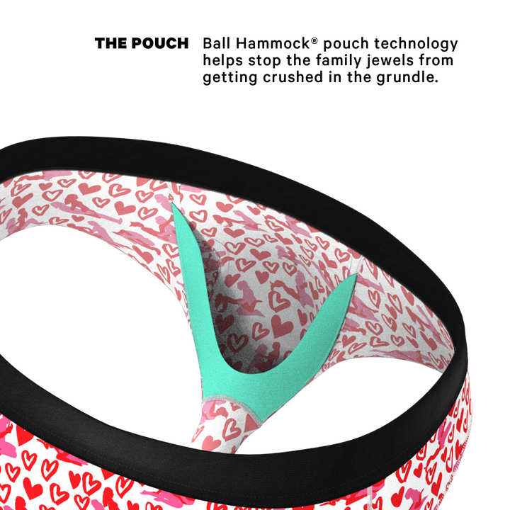 The Hot-Blooded Handbook | Valentines Ball Hammock® Pouch Underwear Briefs
