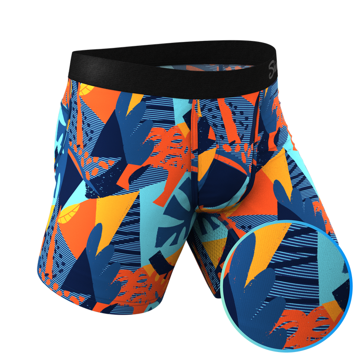 The Hummingbird | Abstract paradICE™ Cooling Ball Hammock® Underwear