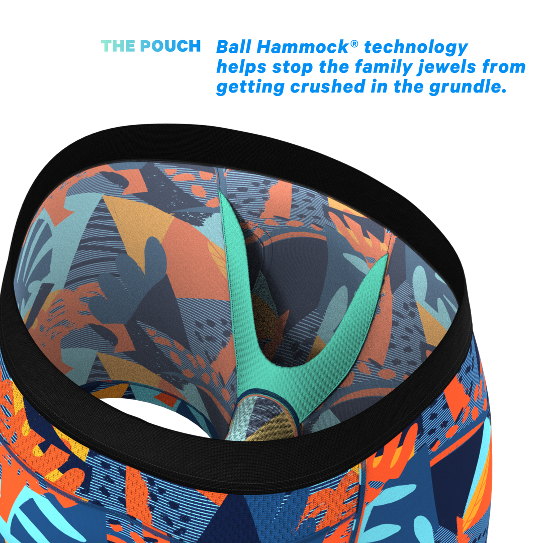 The Hummingbird | Abstract paradICE™ Cooling Ball Hammock® Underwear