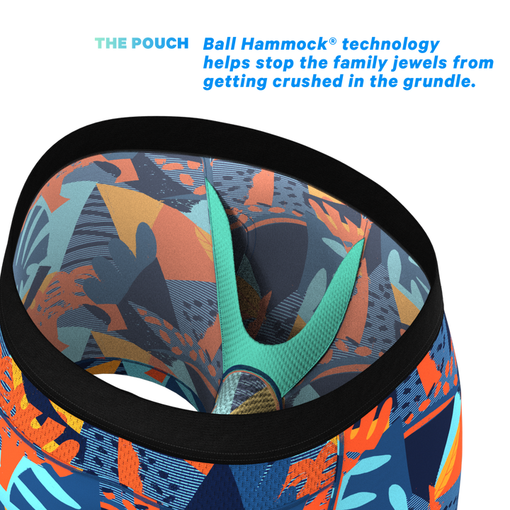 The Hummingbird | Abstract paradICE™ Cooling Ball Hammock® Underwear