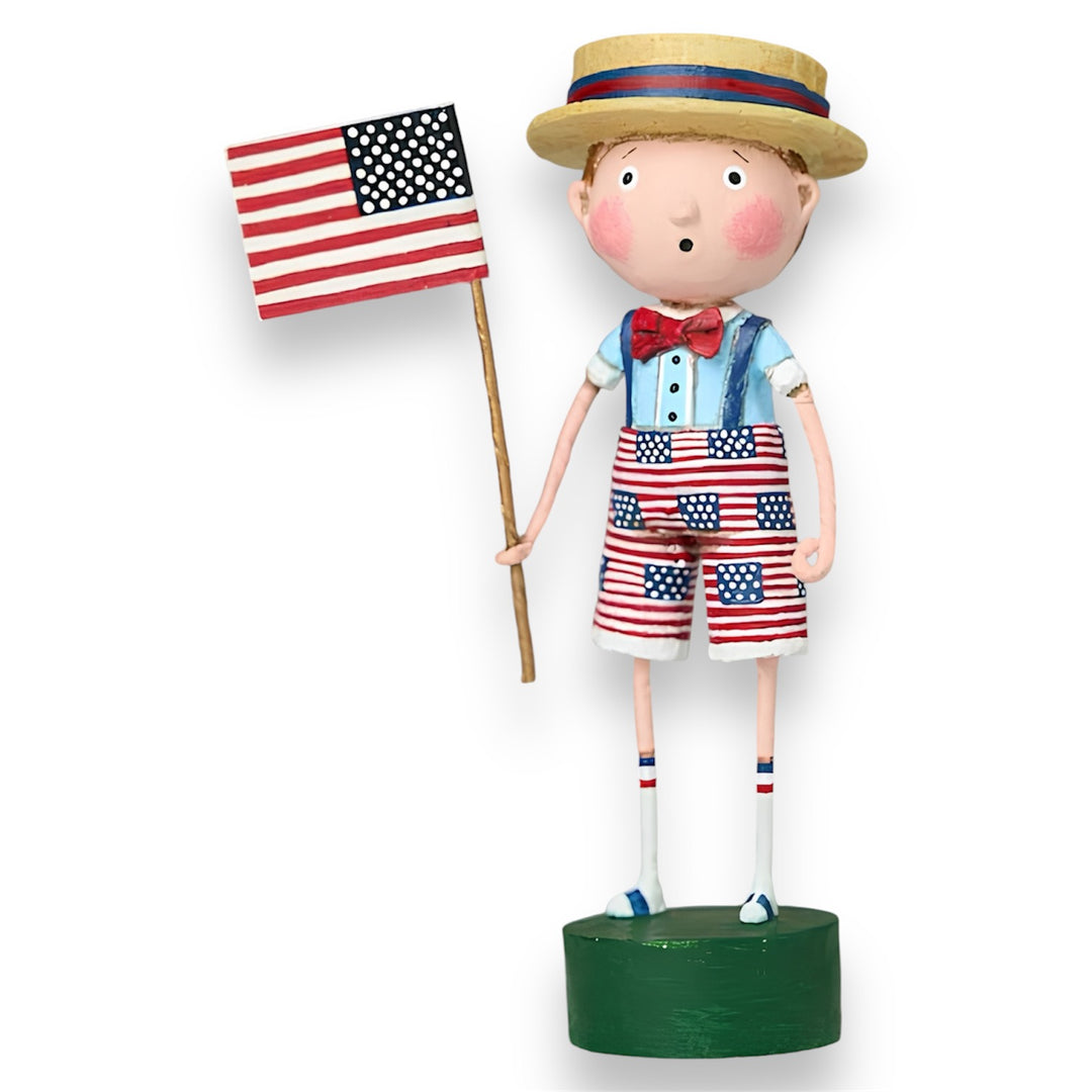 Sammie's Stars & Stripes Patriotic Lori Mitchell Figurine SHIPS 2/26