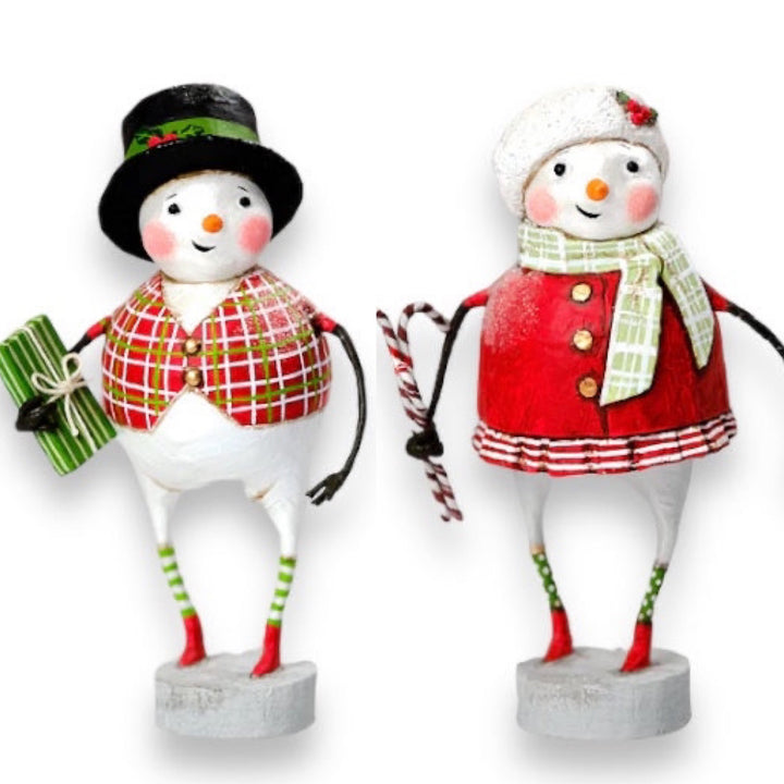 Mr & Mrs Winter Lori Mitchell Figurine Bundle