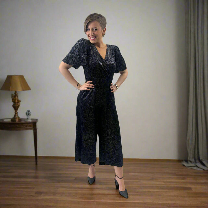 Charlie Jumpsuit in Midnight Dazzle