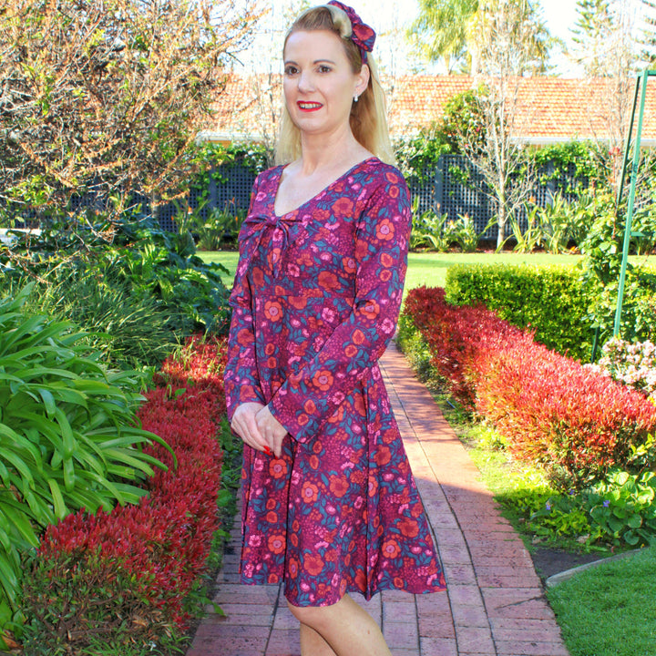 Moxie Shift Dress in Mod Floral