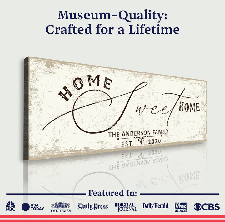 Home Sweet Home Sign V