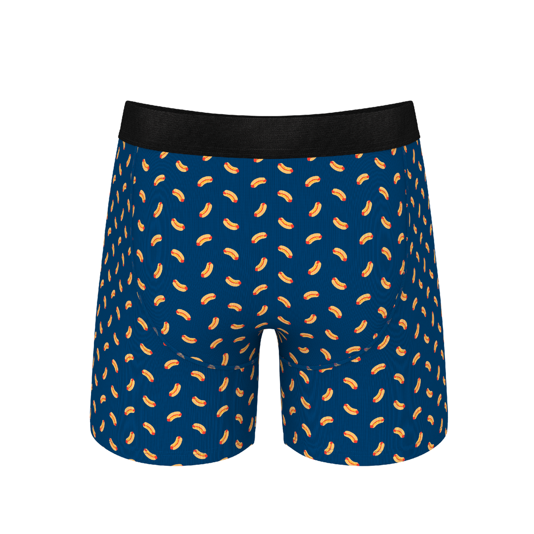 The Itty Bitty Buns | Hotdog Ball Hammock® Pouch Underwear With Fly