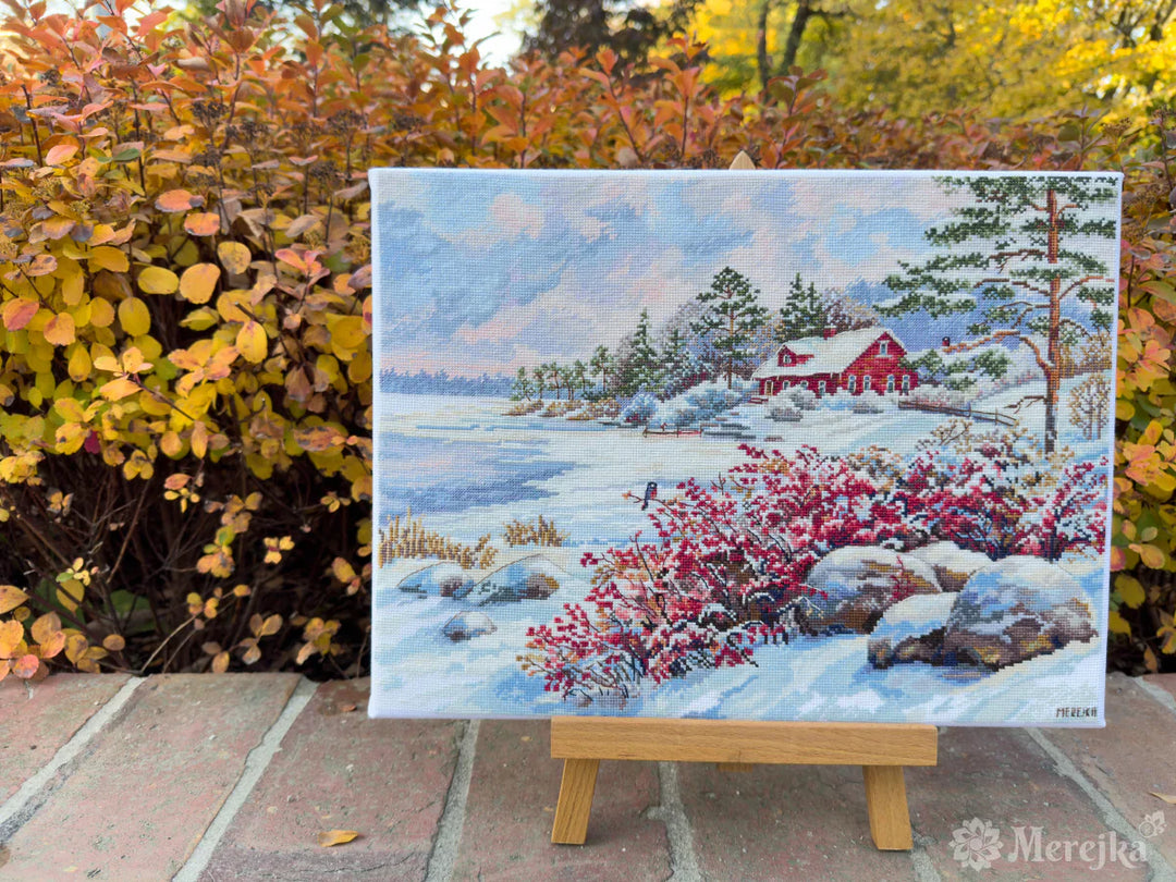 The Lake House K-261 Counted Cross-Stitch Kit