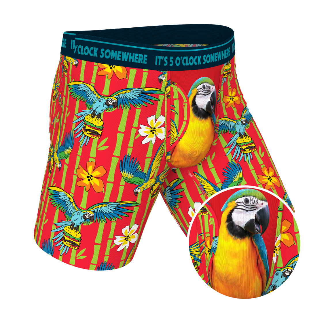 The Key West | Shinesty x Margaritaville® Long Leg Ball Hammock® Pouch Underwear With Fly