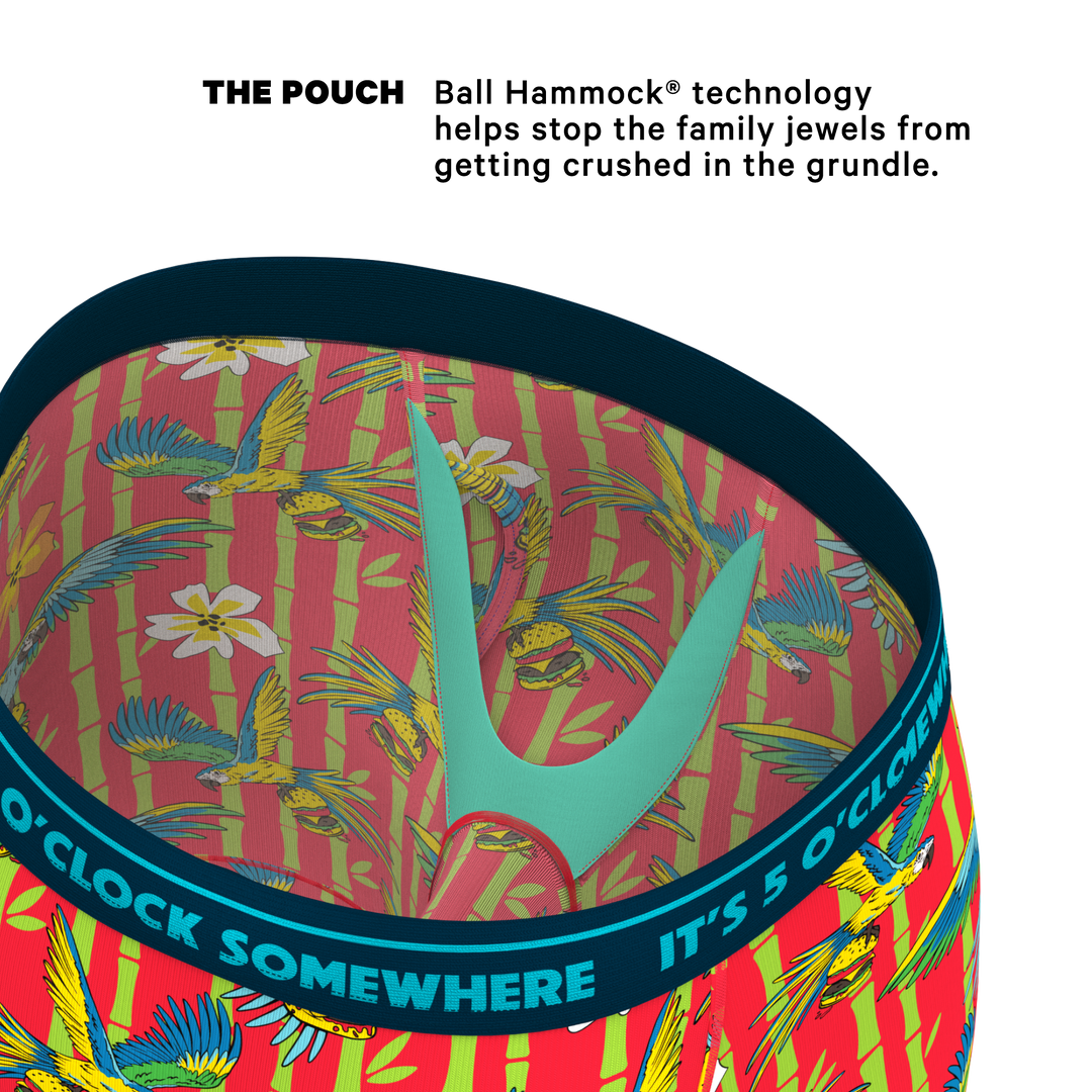 The Key West | Shinesty x Margaritaville® Long Leg Ball Hammock® Pouch Underwear With Fly