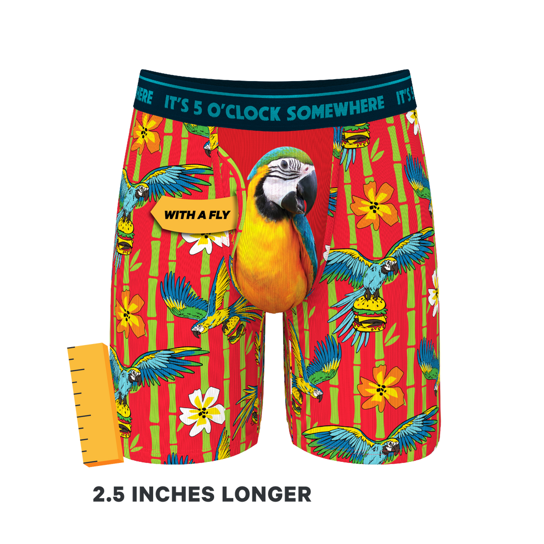 The Key West | Shinesty x Margaritaville® Long Leg Ball Hammock® Pouch Underwear With Fly