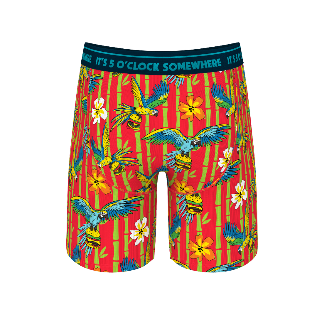 The Key West | Shinesty x Margaritaville® Long Leg Ball Hammock® Pouch Underwear With Fly