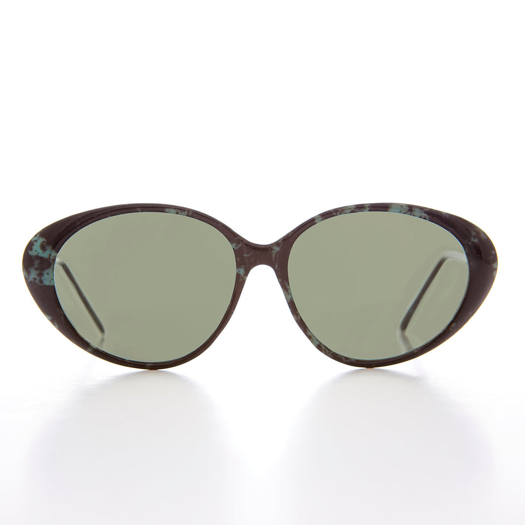 Large Oval Cat Eye Sunglass - Luxx